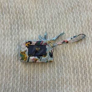 Floral Quilted Vera Bradley Wristlet